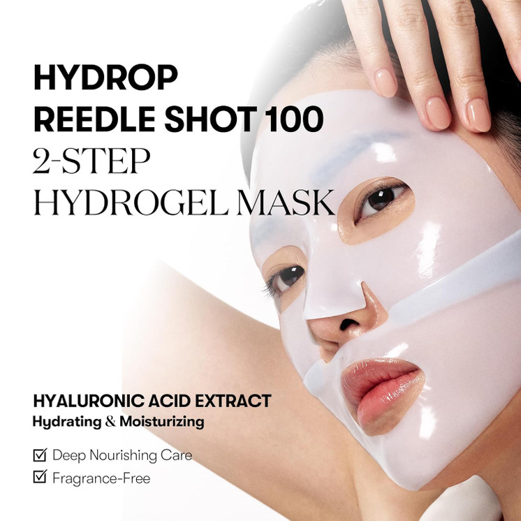 VT HYDROP REEDLE SHOT 100hL 2STEP HYDROGEL MASK (1.5G+33G)