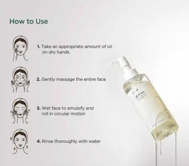 ANUA HEARTLEAF PORE CONTROL CLEANSING OIL ABIDJAN K'S MAKE UP ADDICT