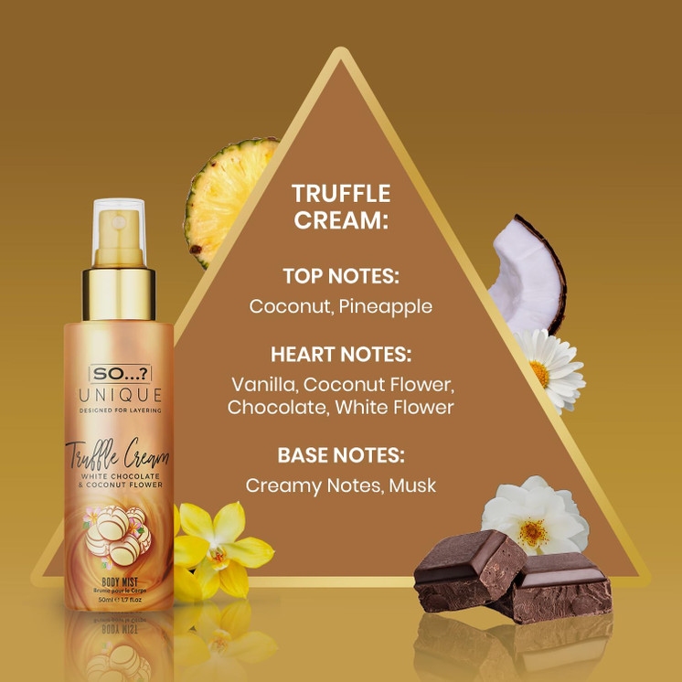 SO UNIQUE BODY MIST / BRUME POUR LE CORPS 6x50ml