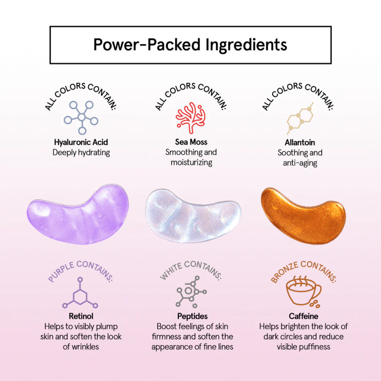 GRACE & STELLA EYE REVIVE MASK - L UNITE