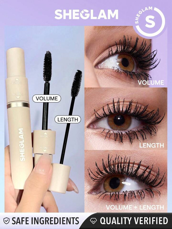SHEGLAM - MASCARA 2 en 1 lashes besties
