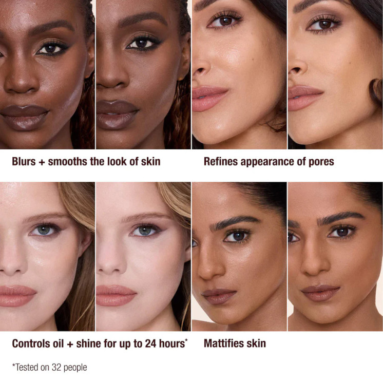 Charlotte tilbury airbrush setting spray matte blur Charlotte tilbury airbrush setting spray matte blur