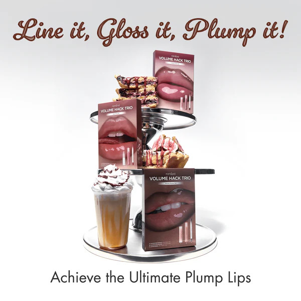 ROM&ND VOLUME HACK TRIO - GLAZED PLUM SET