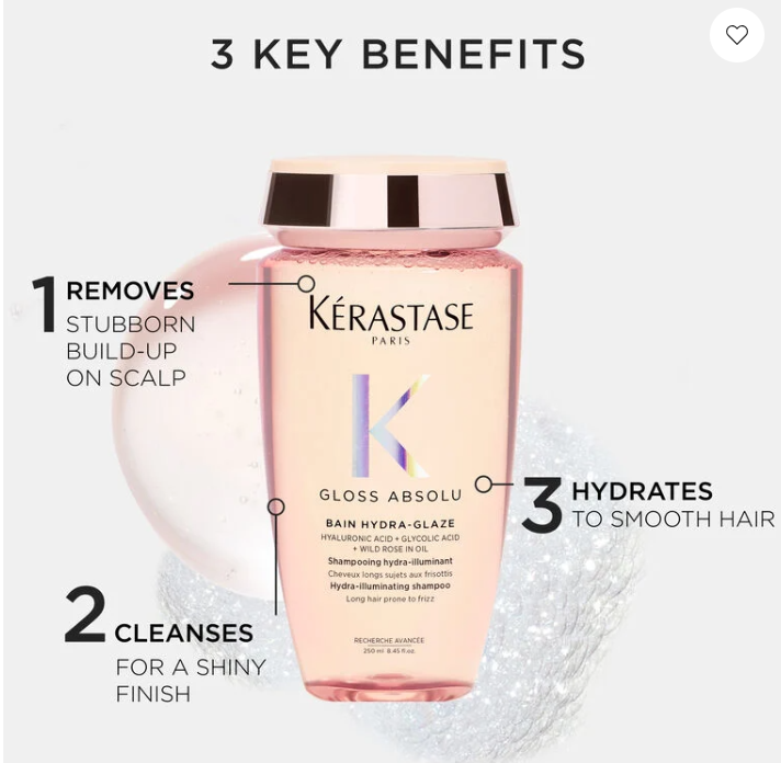 KERASTASE GLOSS ABSOLU SHAMPOOING HYDRA-ILLUMINANT 250ML