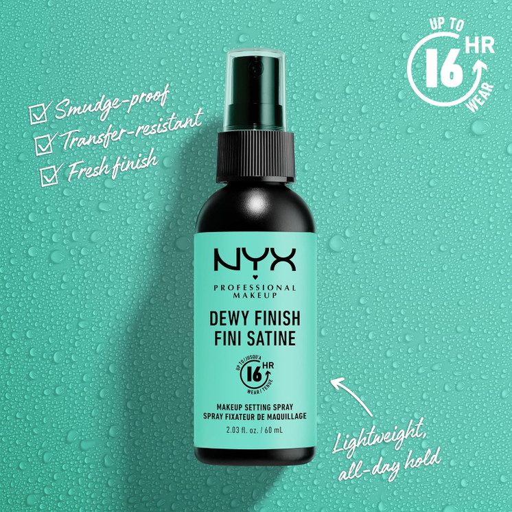 NYX SPRAY FIXATEUR DE MAQUILLAGE- FINI SATINÉ