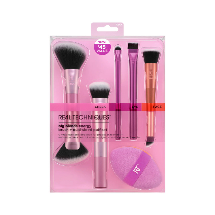 REAL TECHNIQUES BIG BENDS ENERGY SET