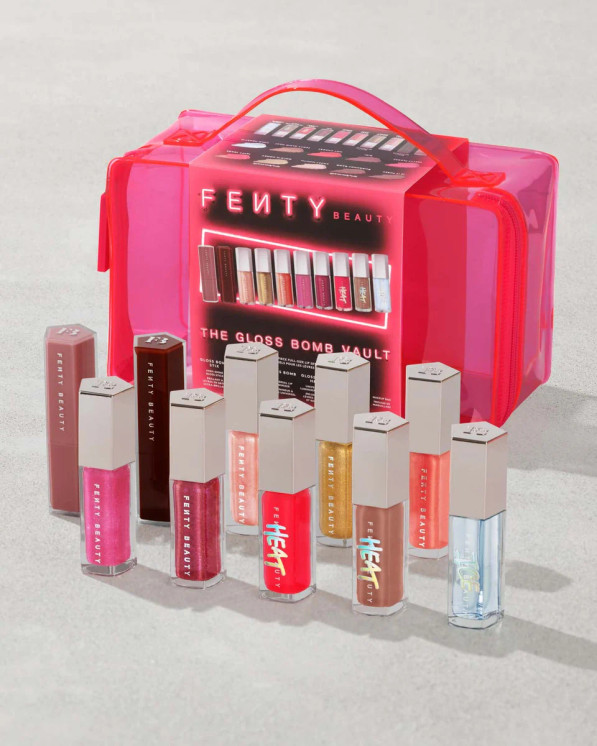 FENTY BEAUTY  coffret de 10 gloss THE GLOSS BOMB VAULT