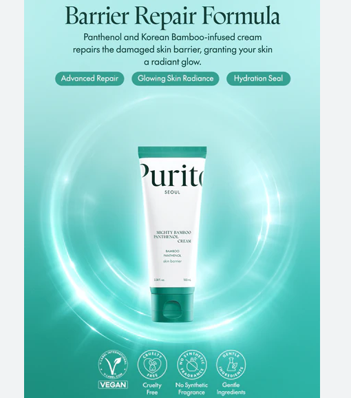PURITO mighty bamboo pantheons cream 100ml