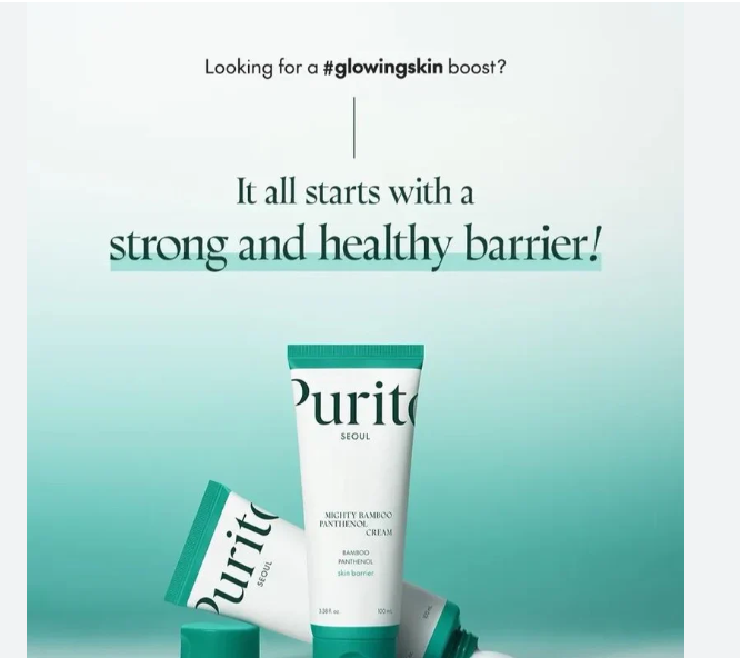 PURITO mighty bamboo pantheons cream 100ml