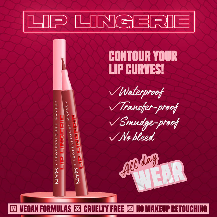 NYX lip lingerie lip liner stain - encre à lèvres