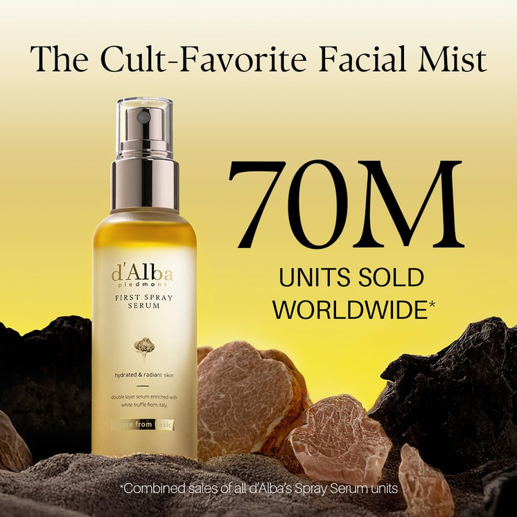 d’Alba White Truffle vital Spray skin calming Serum