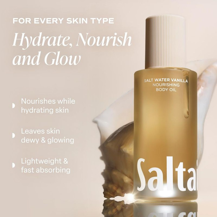 Saltair Salt Water Vanilla Nourishing Body Oil