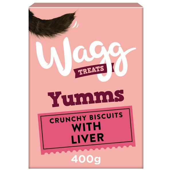 Wagg Yumms Dog Biscuits With Liver 400g Pedigree Wholesale Ltd