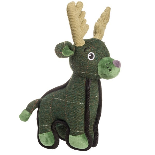 House Of Paws Hundespielzeug Hase – Aus Tweed & Plüsch, Grün & Langlebig | Perfektes Spielzeug Für Hunde Zum Kauen & Zerren