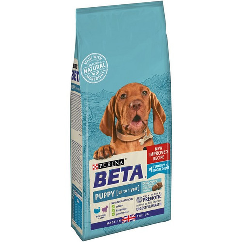 Beta junior sales dog food