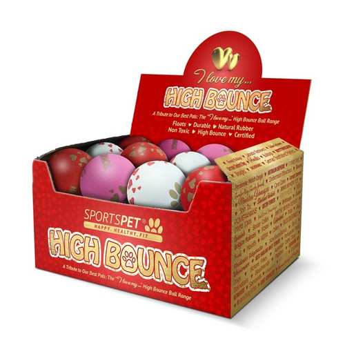 Sportspet High Bounce I Love My..(Dcse24) - Pedigree Wholesale Ltd