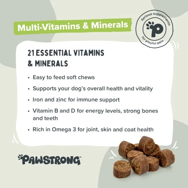 pawstrong multi vitamins