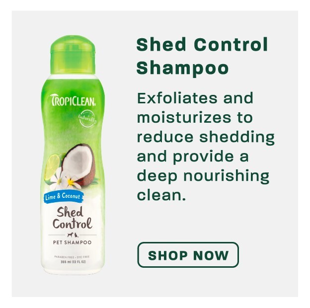 tropiclean-shed-control-shampoo