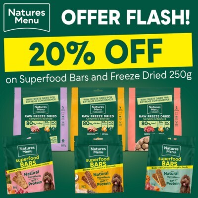 P6 Offers Natures Menu - online only