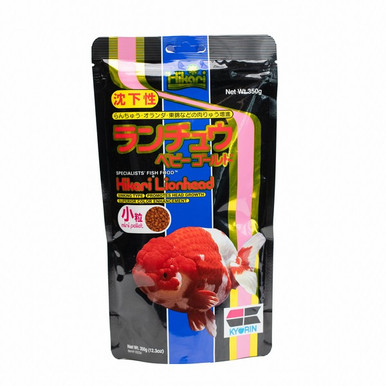 Hikari Lionhead Mini Goldfischfutter – 350g Spezialfutter Für Fancy Goldfische