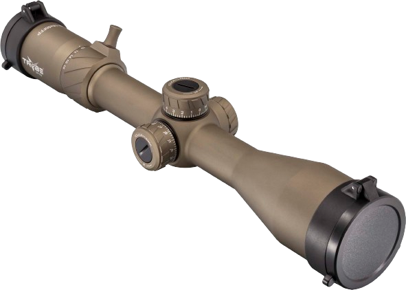 トリファイド18山パイロ HIPO Rifle Scope, 3-18x50mm, 30 mm Tube, FFP, PLR-25 MOA Reticle