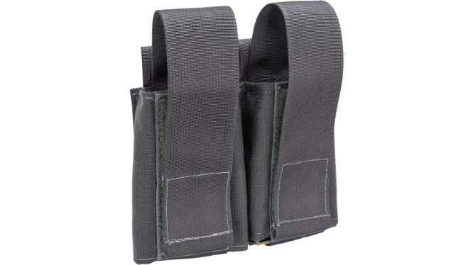 TRYBE Tactical Covered Double Pistol Magazine Pouch