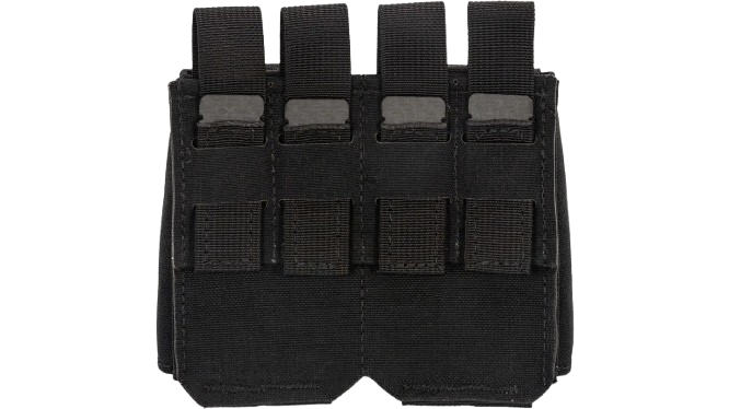 TRYBE Tactical Covered Double Pistol Magazine Pouch