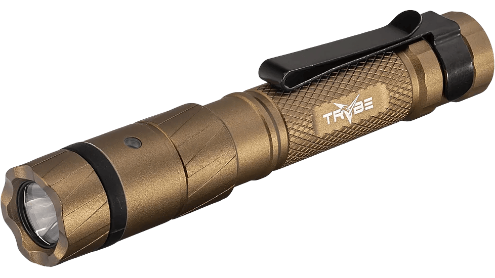 best micro usb rechargeable flashlight TRYBE Optics Micro Lithium Ion 350 Lumen Rechargeable Handheld Flashlight Bronze MICRO1K-BRZ