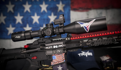 TRYBE Cantilever Riflescope Ring Mount 34mm Black lifestyle