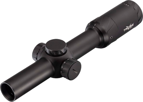 Trybe 1-8x24mm Rifle Scope, 30mm Tube, SFP, BDC Reticle - Black Trybe 1-8x24mm Rifle Scope, 30mm Tube, SFP, BDC Reticle - Black