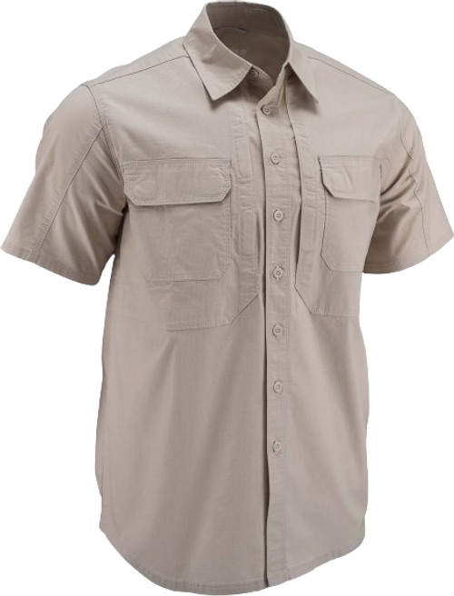 Trybe Ultra Utility Short Sleeve Tactical Shirt - Tan Trybe Ultra Utility Short Sleeve Tactical Shirt - Tan