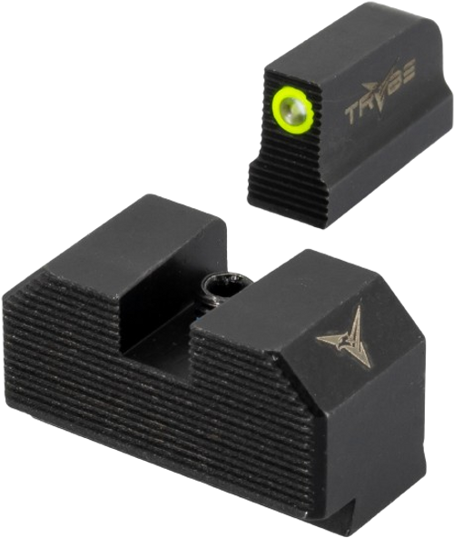 Trybe High Glow 1-Dot Tritium Night Sights for Glock - Mid Trybe High Glow 1-Dot Tritium Night Sights for Glock - Mid