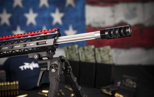 Trybe AR-15 Magnite Go Fast Ultra Lightweight M-LOK Handguard w/ Full Top Rail - 7in Black lifestyle