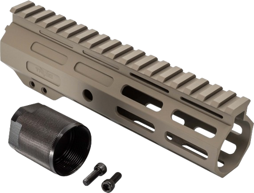 Trybe AR-15 Magnite Ultra Function Lightweight M-LOK Handguard w/ Full Top Rail - 7in FDE Trybe AR-15 Magnite Ultra Function Lightweight M-LOK Handguard w/ Full Top Rail - 7in FDE