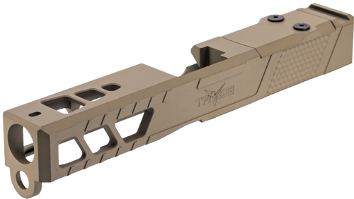 Trybe Pistol Slide for Glock 19 Version 2 - Deltapoint FDE Trybe Pistol Slide for Glock 19 Version 2 - Deltapoint FDE