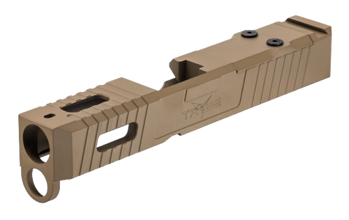 Trybe Pistol Slide for Glock 26 - Deltapoint FDE Trybe Pistol Slide for Glock 26 - Deltapoint FDE