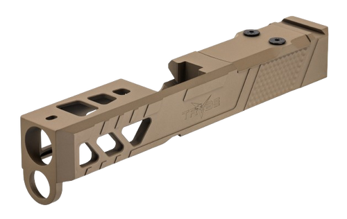 Trybe Pistol Slide for Glock 26 Version 2 - Viper FDE Trybe Pistol Slide for Glock 26 Version 2 - Viper FDE
