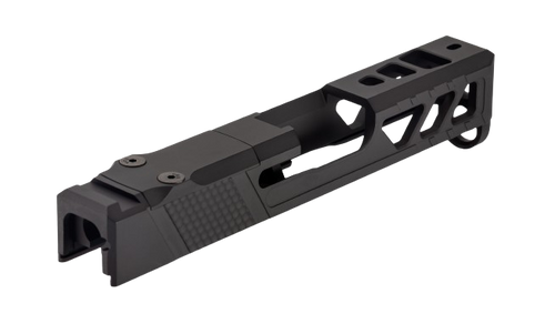 Trybe Pistol Slide for Glock 4343X Version 2 - Black Trybe Pistol Slide for Glock 4343X Version 2 - Black