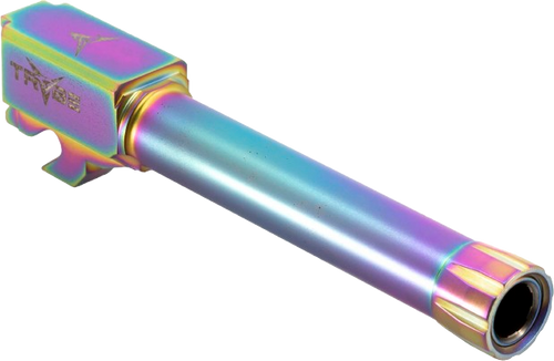 Trybe Compact Match Grade Threaded Pistol Barrel for Sig Sauer P320 - Chameleon Trybe Compact Match Grade Threaded Pistol Barrel for Sig Sauer P320 - Chameleon
