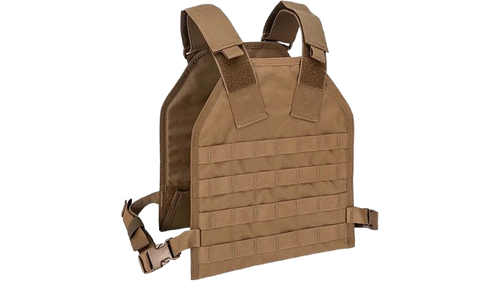 TRYBE Laser-Cut Plate Carrier tan TRYBE Laser-Cut Plate Carrier tan