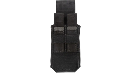 TRYBE Covered Single Rifle Magazine Pouch Black back TRYBE Covered Single Rifle Magazine Pouch Black back