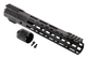 Trybe AR-15 Magnite Ultra Function Lightweight M-LOK Handguard w/ Cut Top Rail - 12in