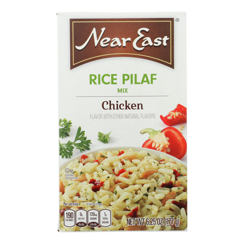 Near East Rice Pilaf Mix - Chicken - Case Of 12 - 6.25 Oz.