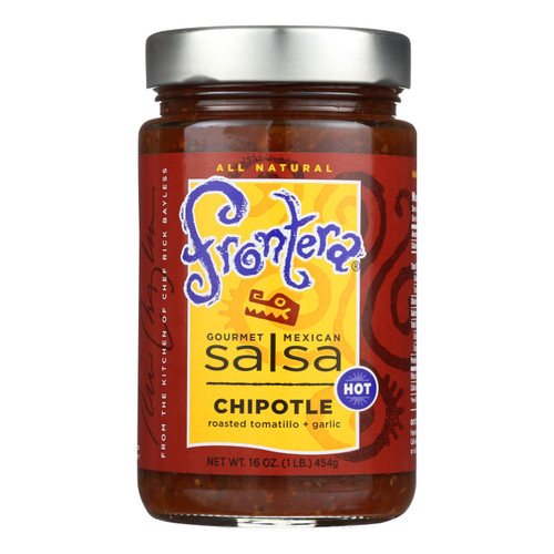 Frontera Foods Chipotle Salsa - Chipotle - Case Of 6 - 16 Oz.