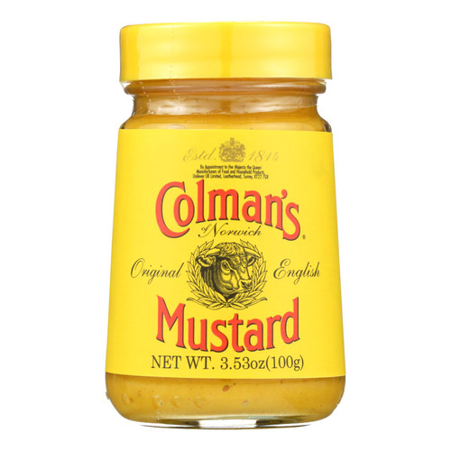 Colman Original English Mustard - Case Of 8 - 3.53 Oz. - HG1821750