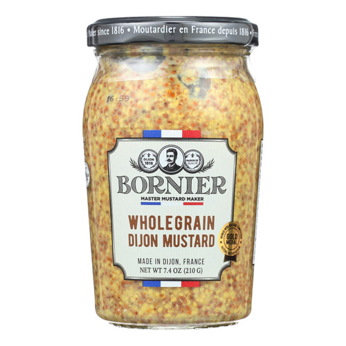Bornier - Mustard - Whole Grain - Case Of 6 - 7.4 Oz. - HG2345932
