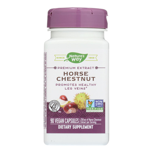 Nature's Way - Horse Chestnut Standardized - 90 Capsules