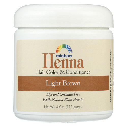 Rainbow Research Henna Hair Color and Conditioner Persian Light Brown - 4 oz