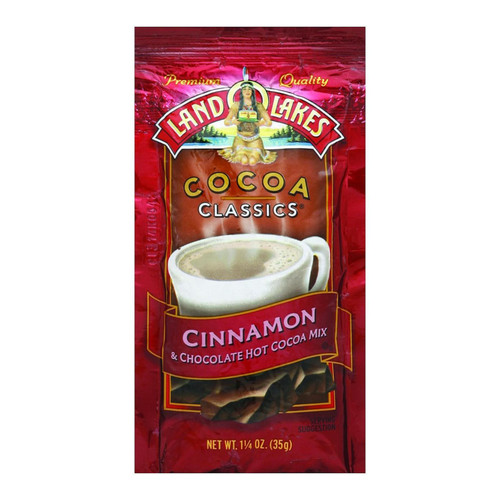 Land O Lakes Cocoa Classic Mix - Cinnamon And Chocolate - 1.25 Oz - Case Of 12 - HG0793216