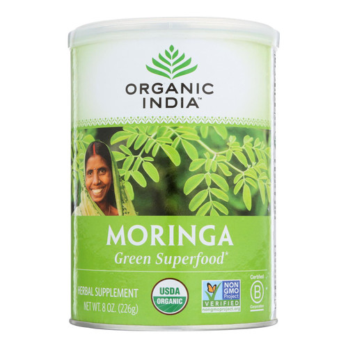 Organic India Organic Moringa Leaf Powder - 8 Oz - HG1208974